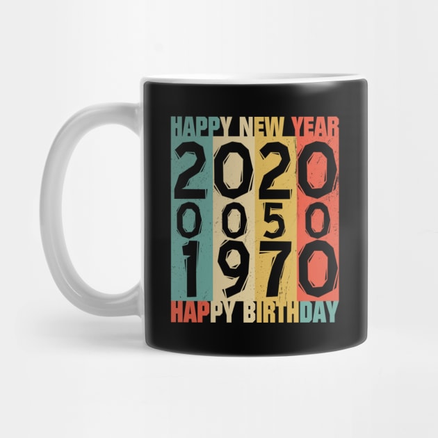 birthday 50 happy new year 2020 by Rosomyat